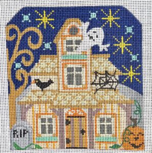 CH-781 Peach and Tan Haunted House and Stitch Guide