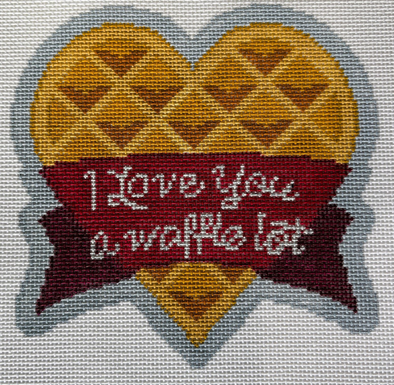 CL-2522 Waffle Love Ornament - MKT3