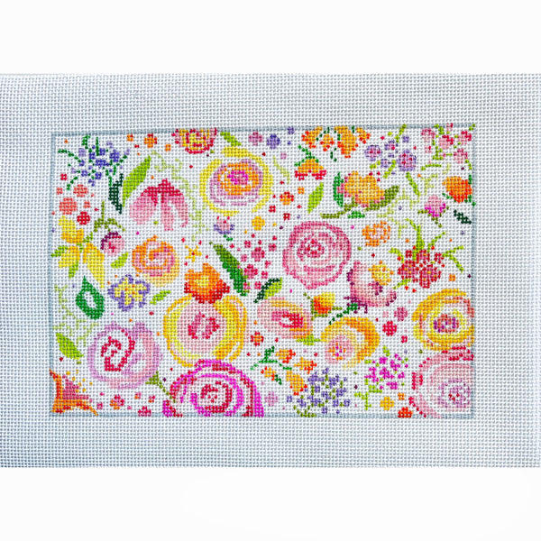 25-407 Rose Floral Purse  - TS