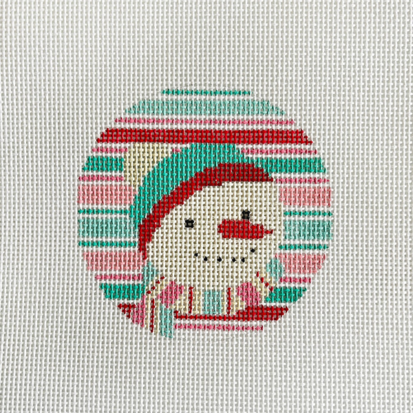 25-411 Snowman with Stripes - TS