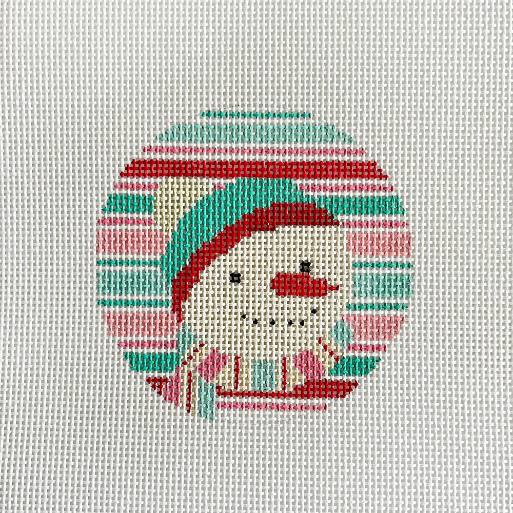 25-411 Snowman with Stripes