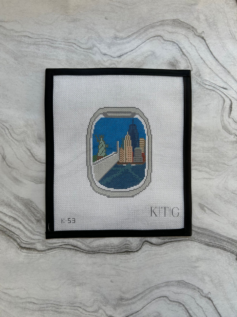 K-53 New York City Airplane Window
