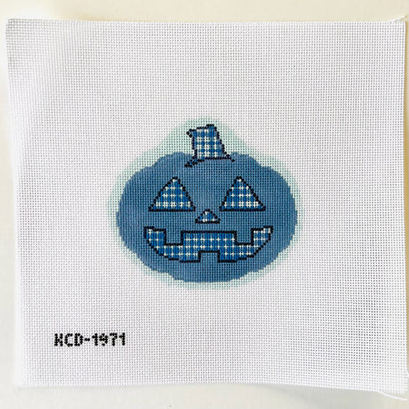 KCD1971 Plaid Pumpkin - Blue