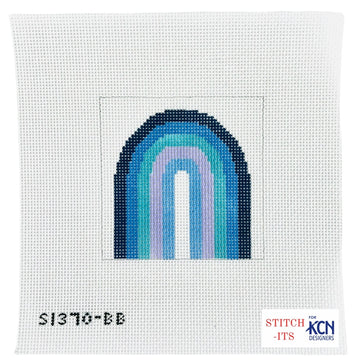 Blue/Blue Rainbow Square SI270BB