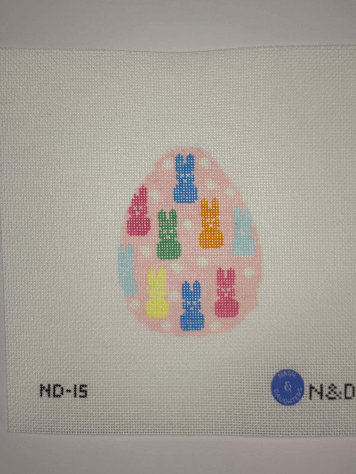 ND-15 Peeps Bunny Egg with Stitch Guide - MKT2