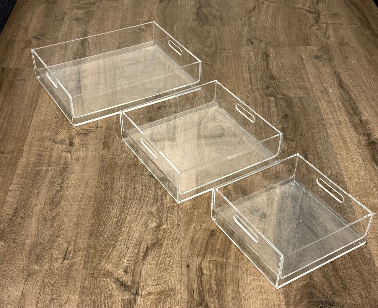 W+F Self Finishing Acrylic Trays