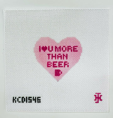 KCD1546 I luv you more than beer - TS