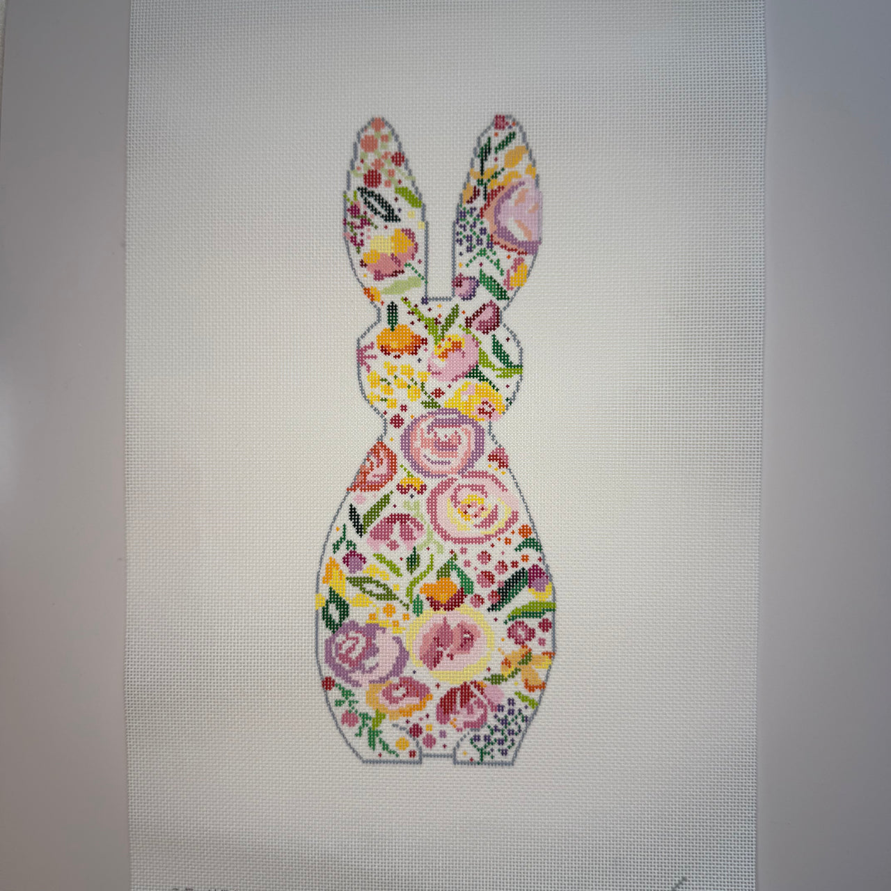 25-403 Floral Bunny Small