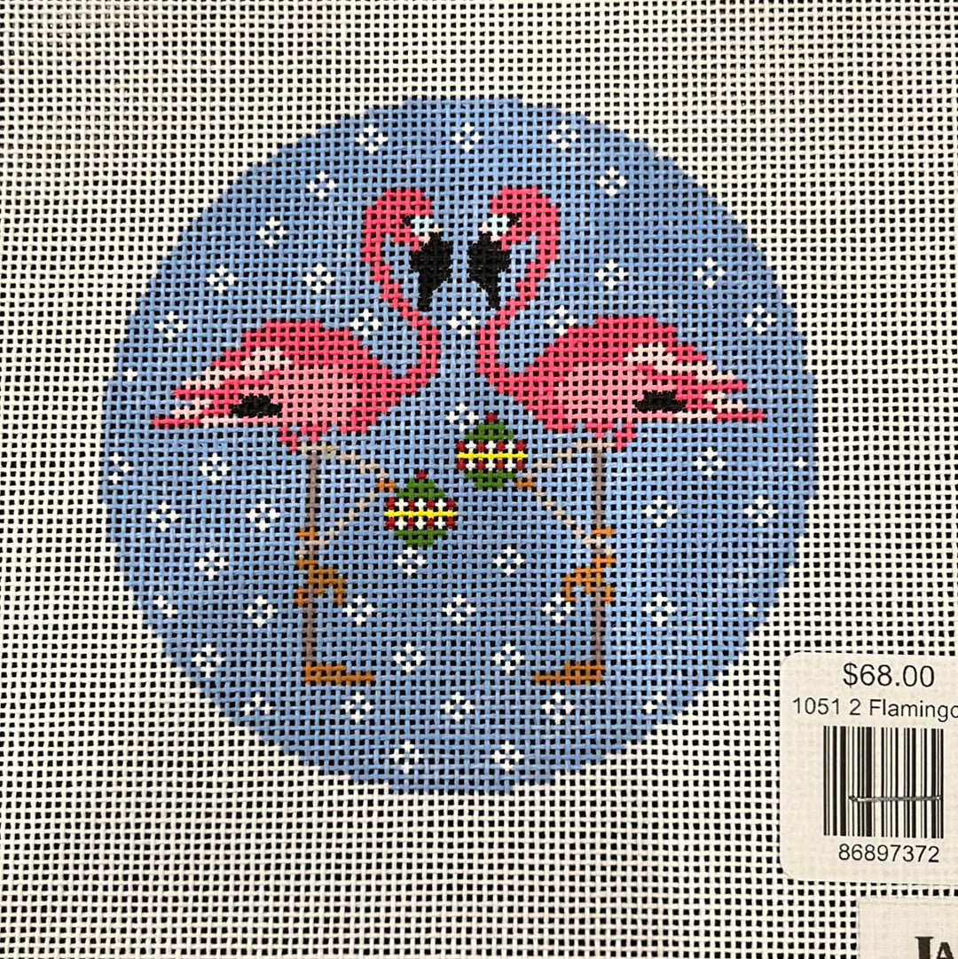 1051 2 Flamingoes