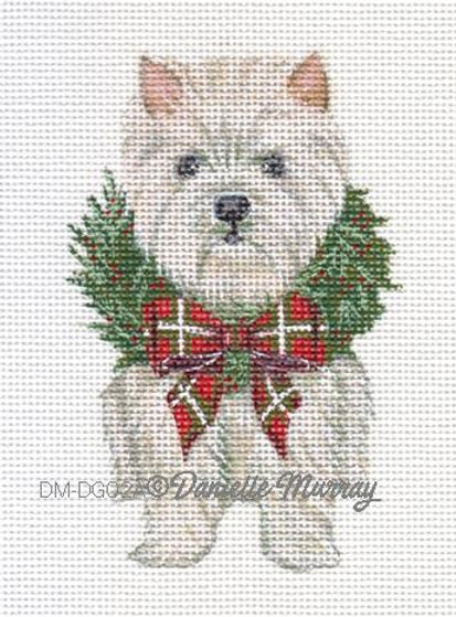 DMDG02 - Dog: Holiday Westie standup - TS