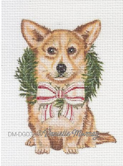 DMDG03 - Dog: Holiday Corgi standup - TS