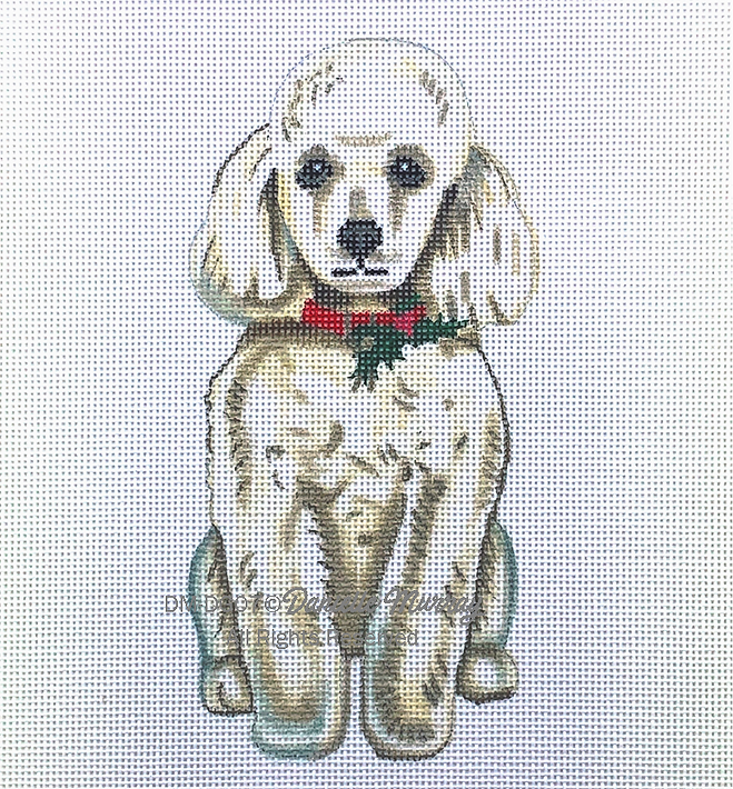 DMDG07 - Dog: Holiday Poodle standup - TS