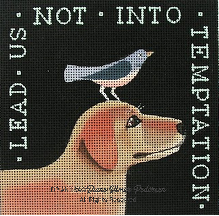 DPAN18B - Animals: Lead Us Not Yellow Lab - TS