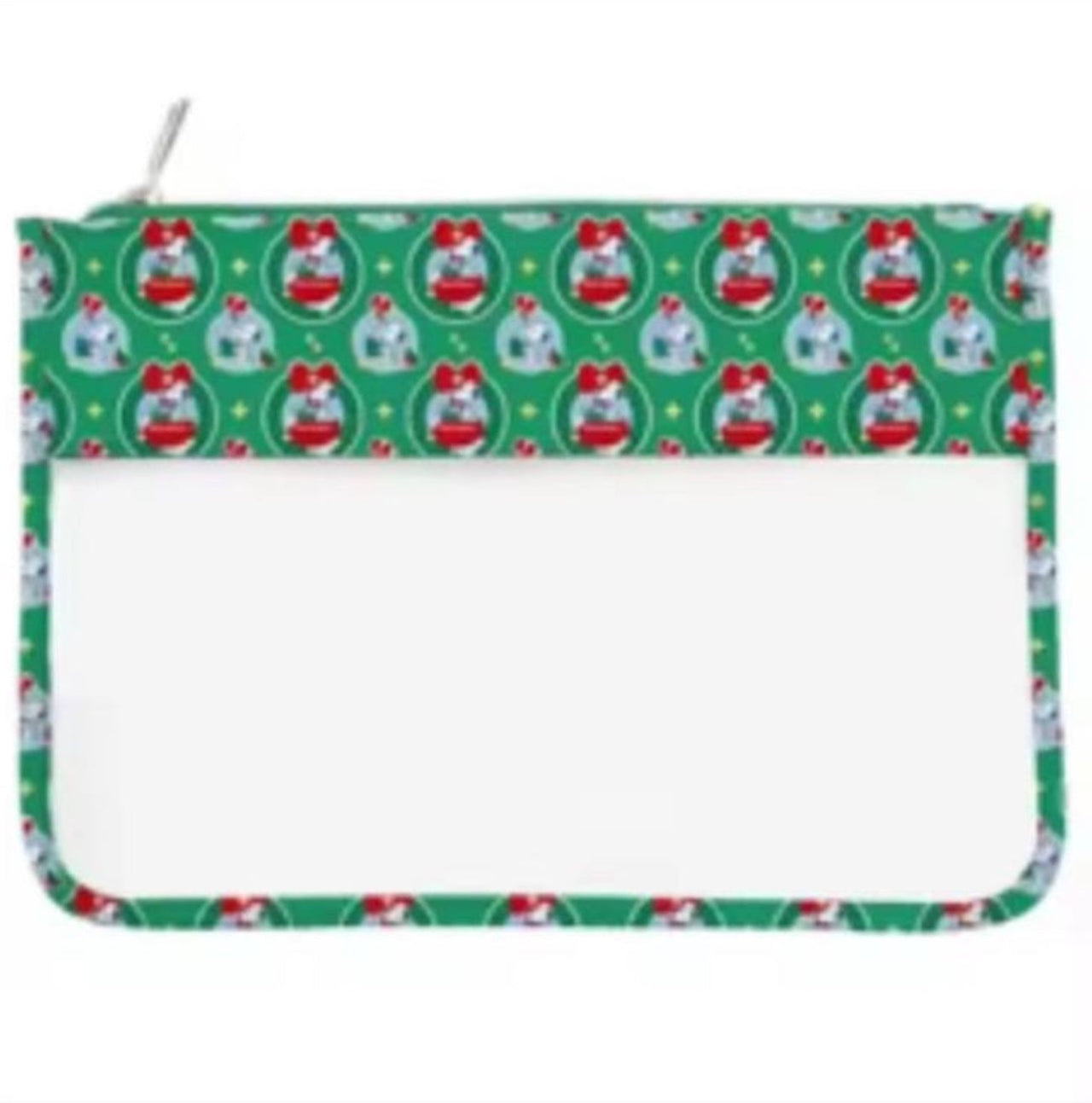 MPVCPROJECT-XMASWREATH PEANUTS Christmas  - "Dear Santa"  Wreath - Medium  PVC Project Bag - SE