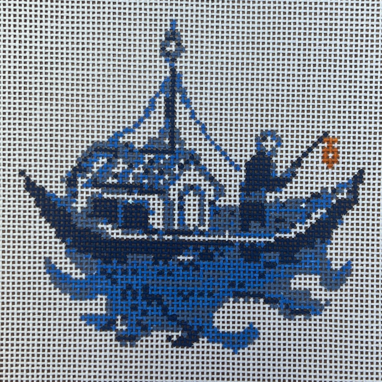 TSC06 Blue Willow Deconstructed-Boats - TS