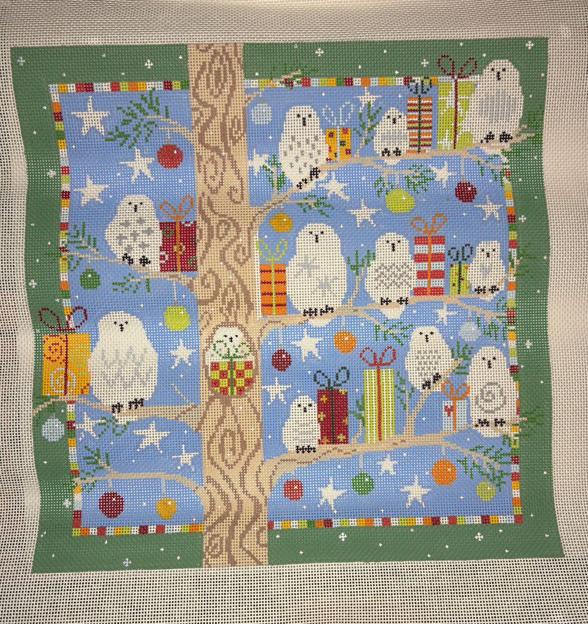 P-CH-039 Owl Pillow - MKT2