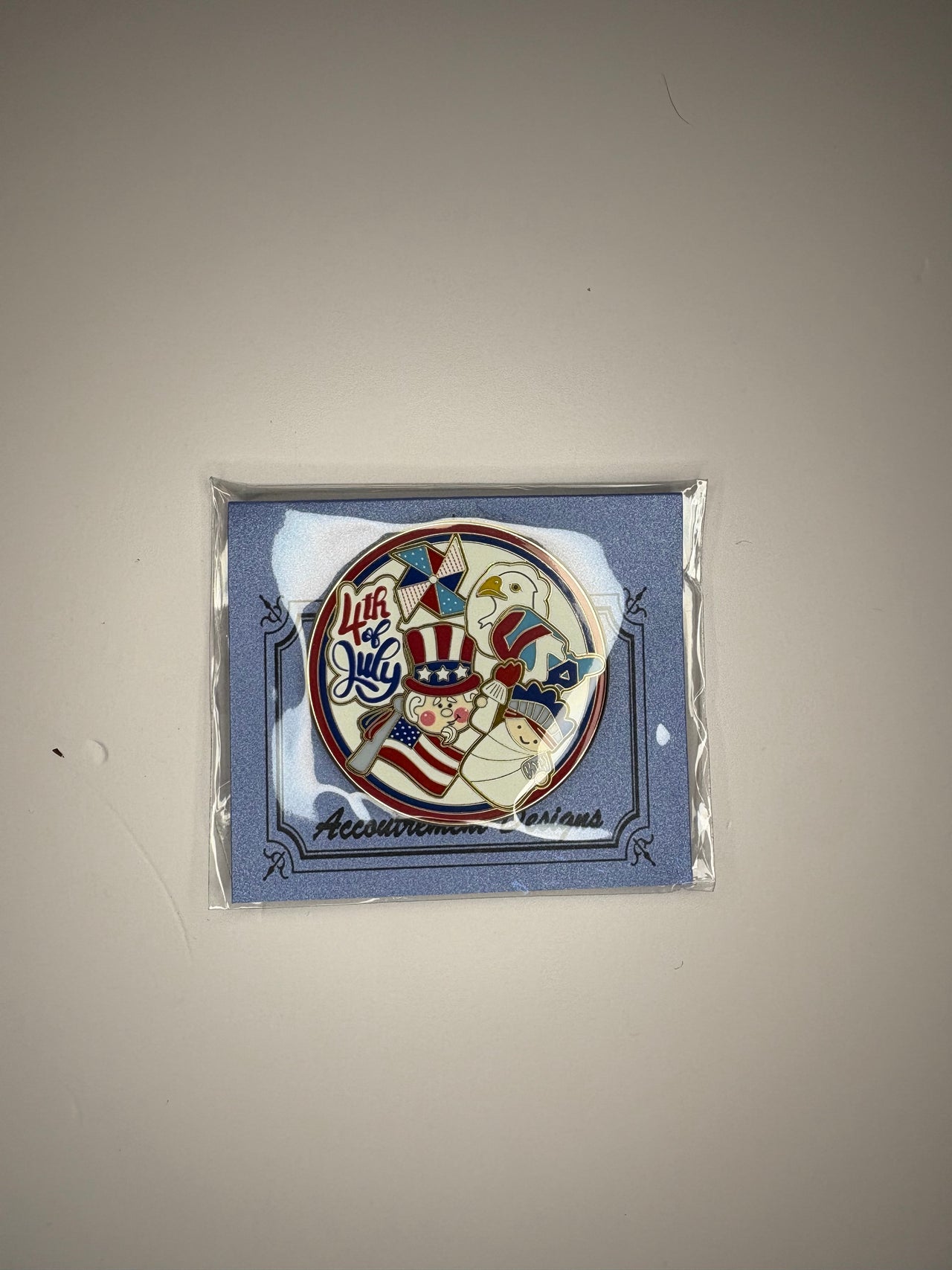 4th of July Cookie Plate Needleminder Mag Friend