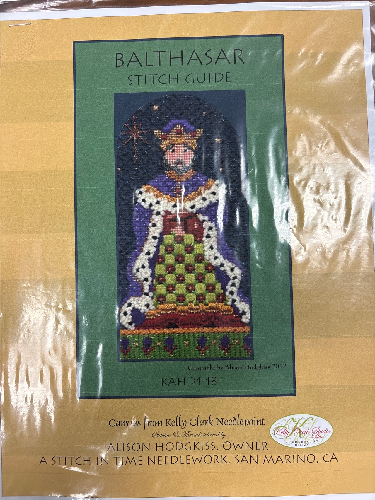 KC-KAH21-18SG Balthasar Stitch Guide - TS