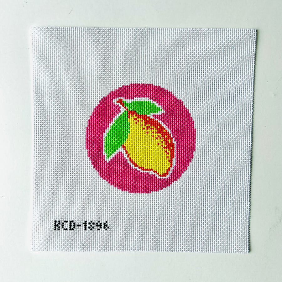 KCD1896 Pop Art Lemon Round - TS