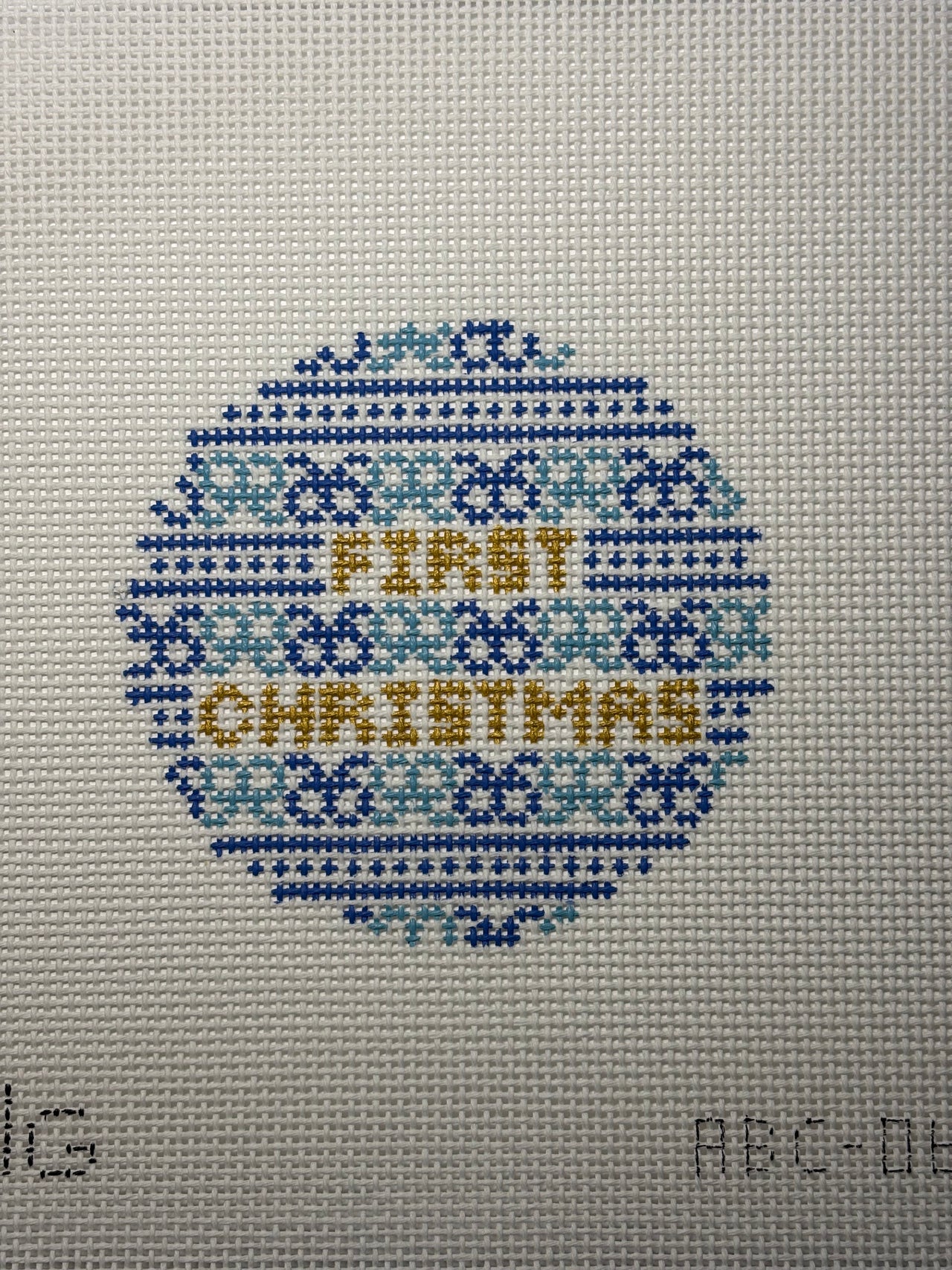 ABC-063 First Christmas Blue - MKT3