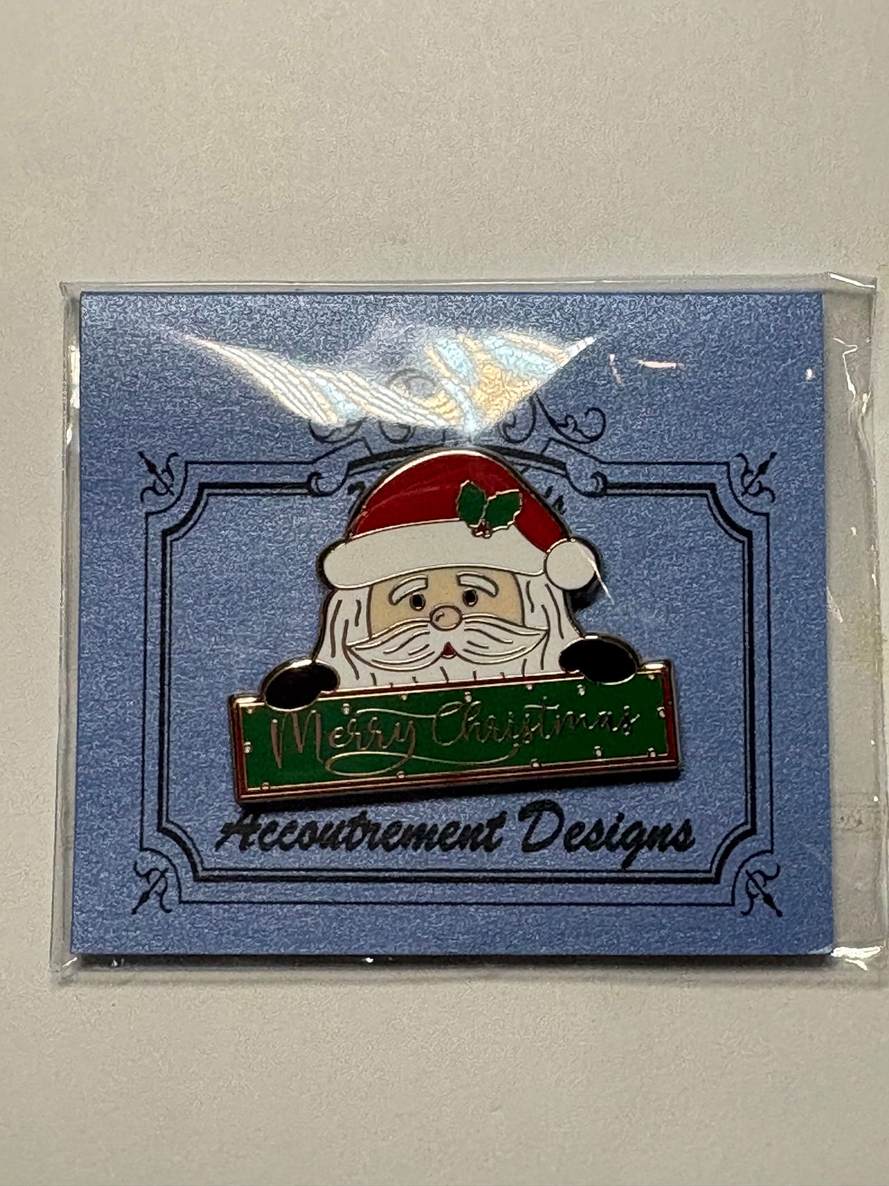 Peeking Santa Christmas Needleminder Mag Friend - MKT3