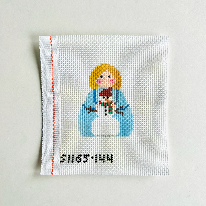 165-144 Snowman Angel