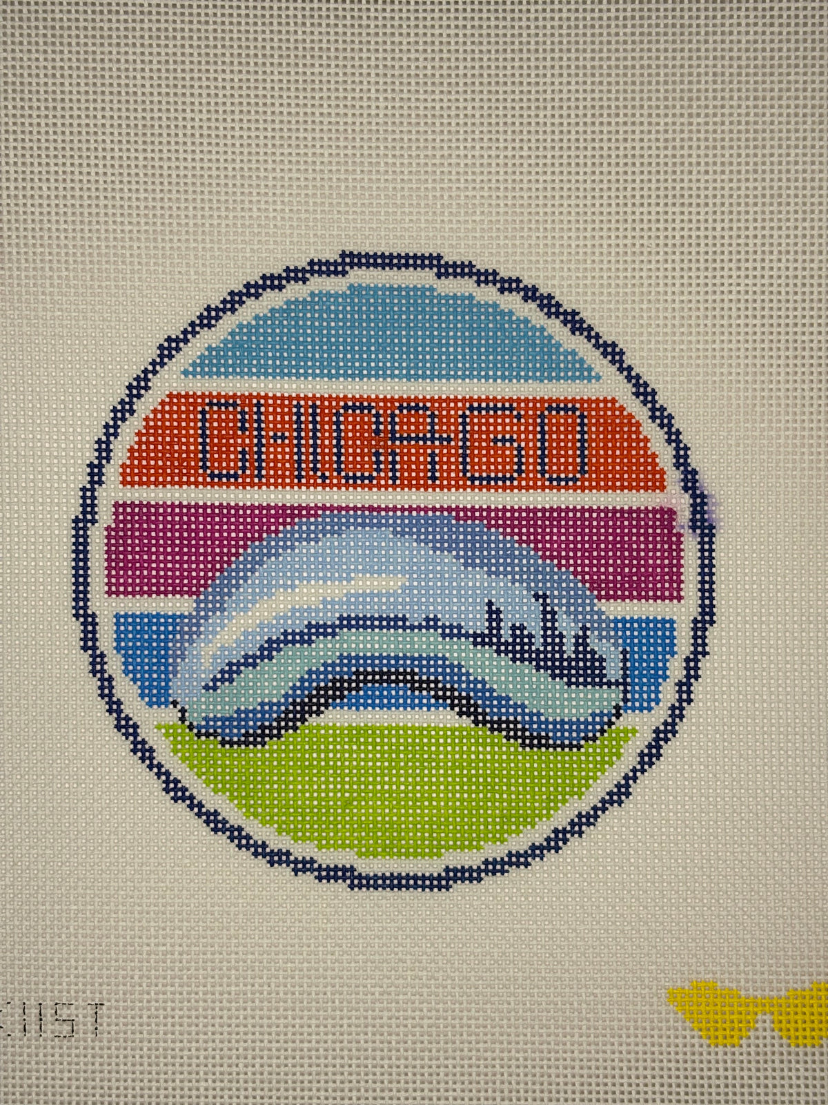 NKK115T Striped Chicago Round - MKT2