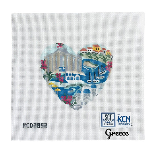 KCD2852 Greece Heart