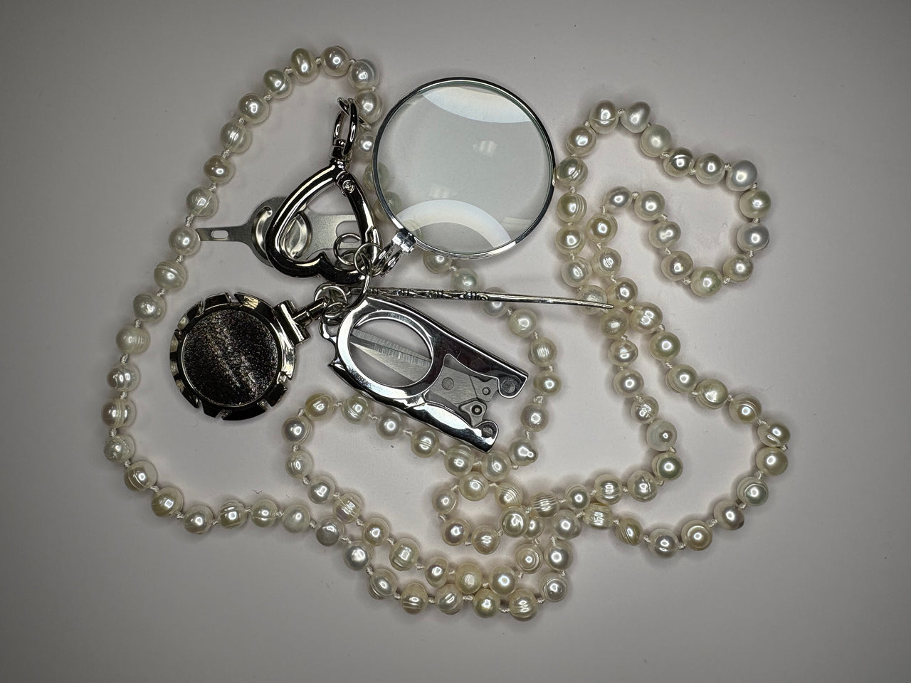 Up Up Chatelaine - Freshwater Pearls