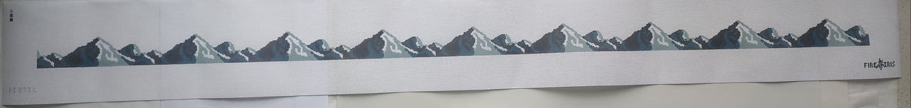 Mountain Range Needlepoint Canvas - MKT3