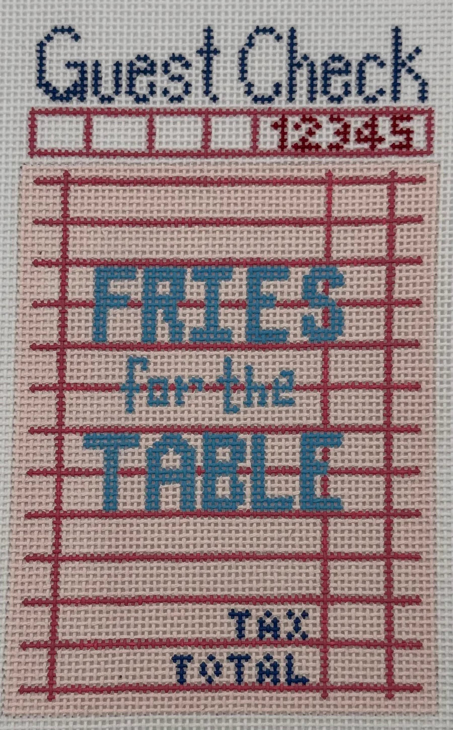 Guest Check - Fries for the Table