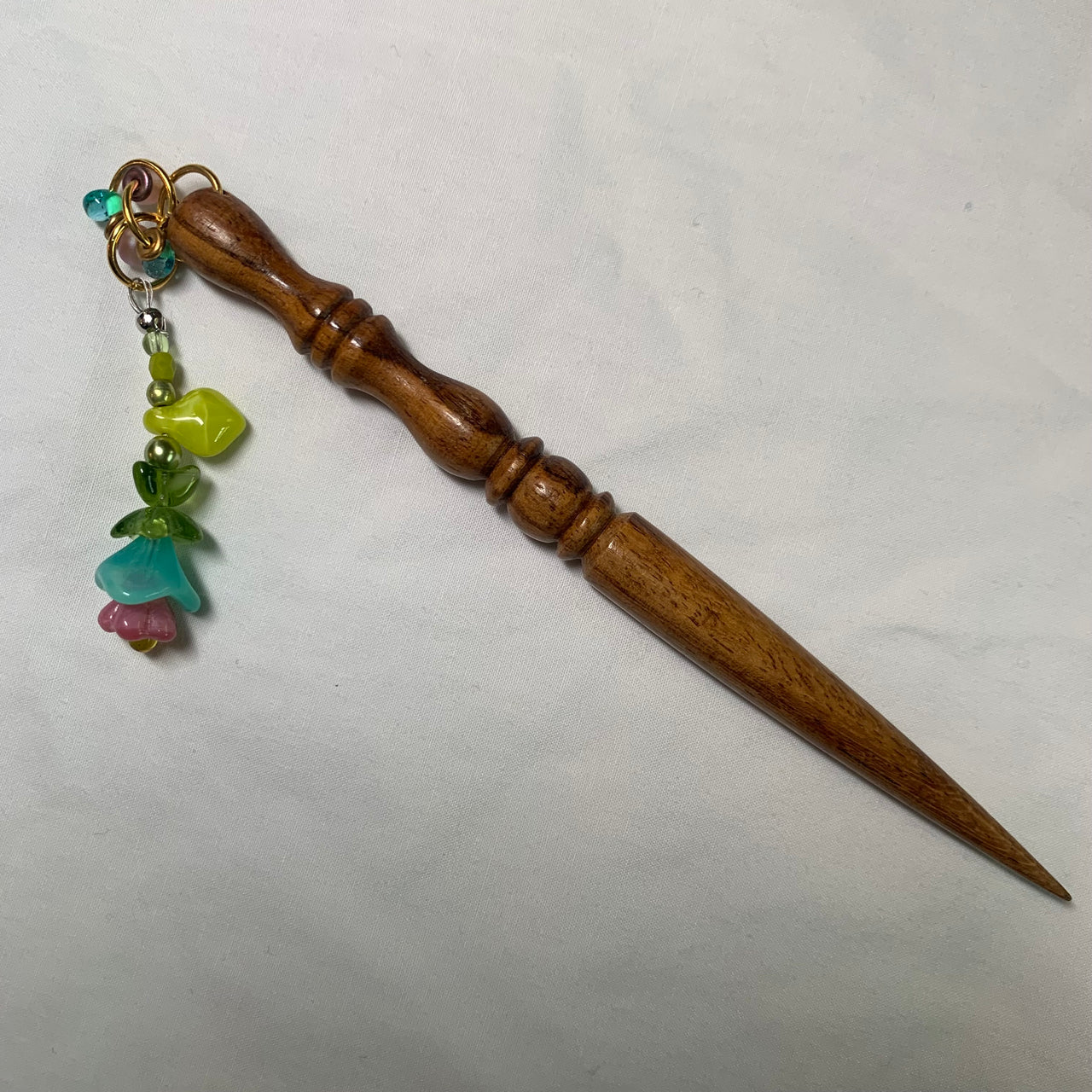 Wooden Laying Tool with Beads