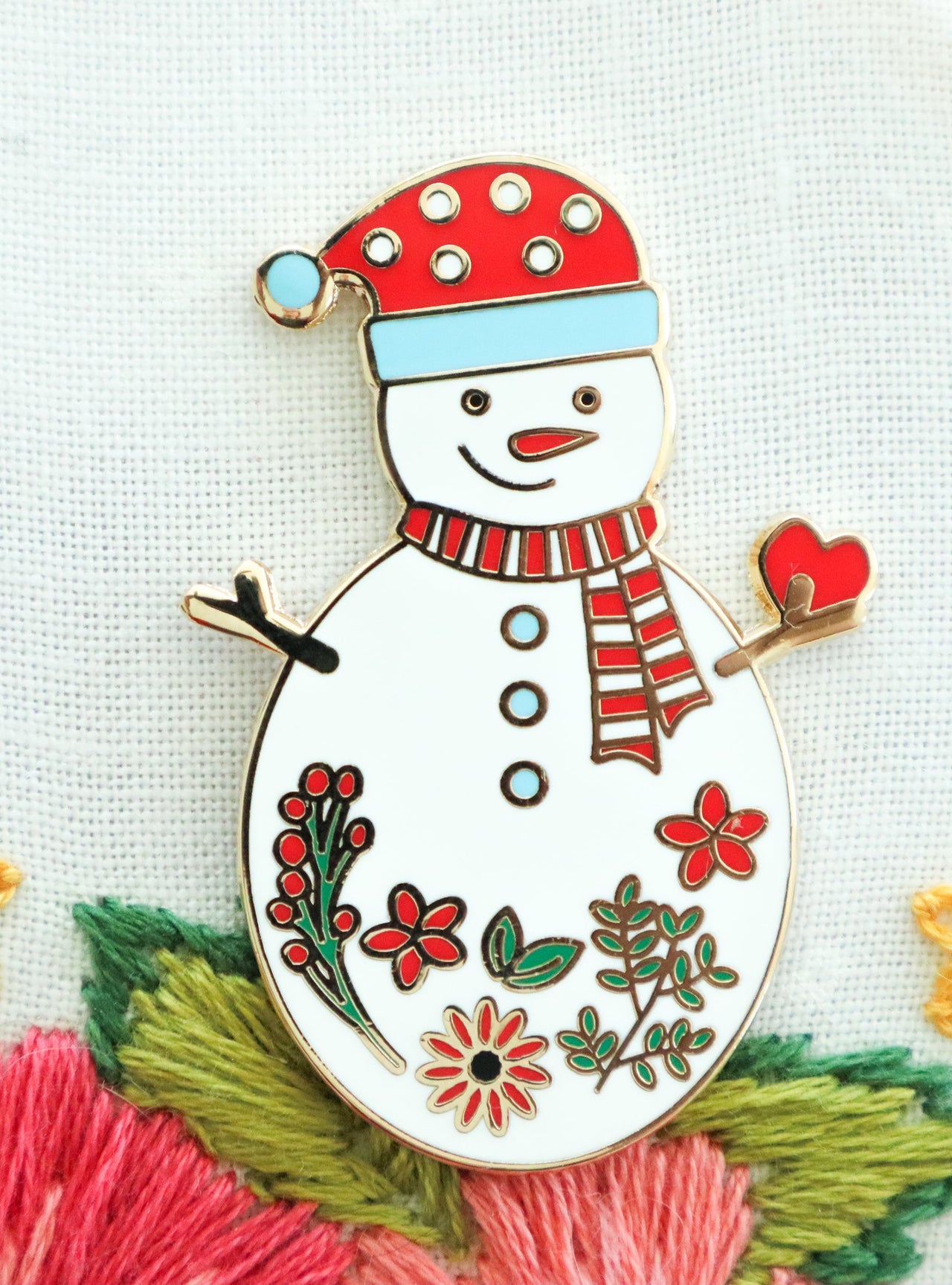 Sweet Snowman Needleminder