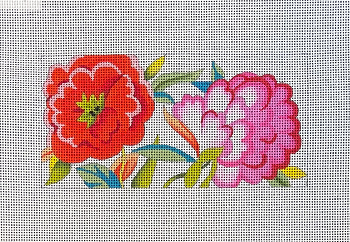 IN628 Colorful Peonies Insert