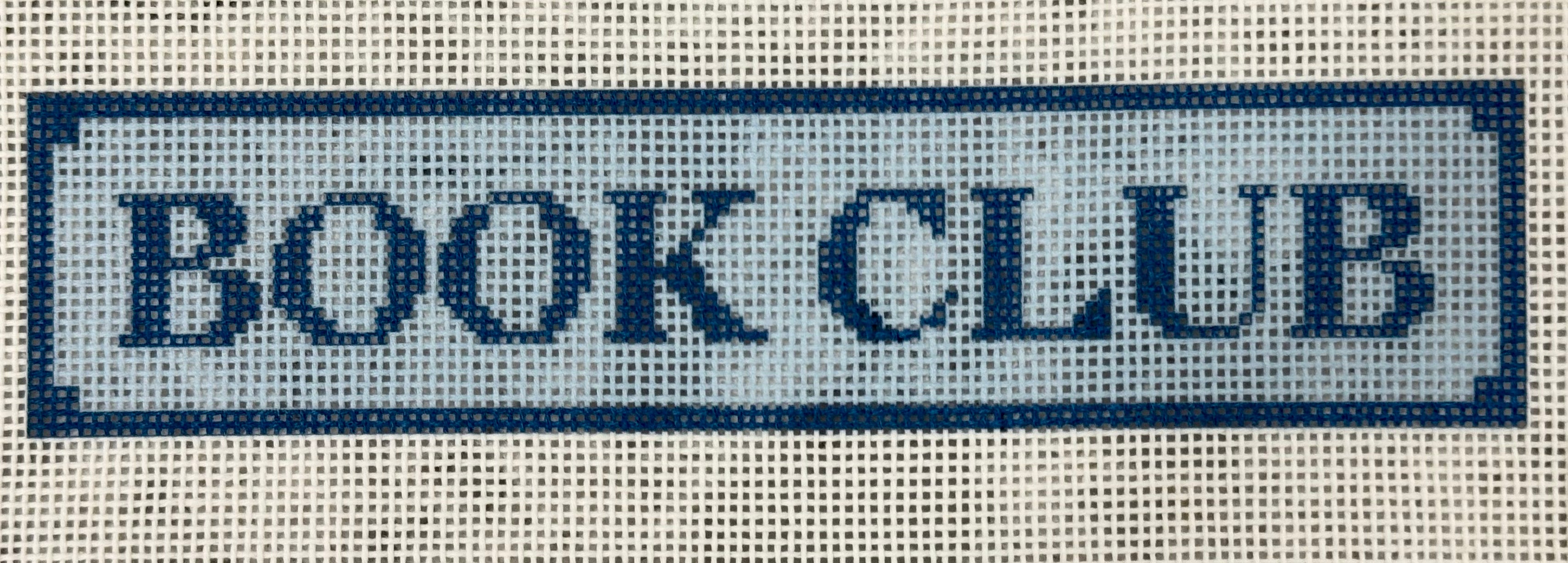 MM-BM010B Book Club Bookmark Light Blue Background
