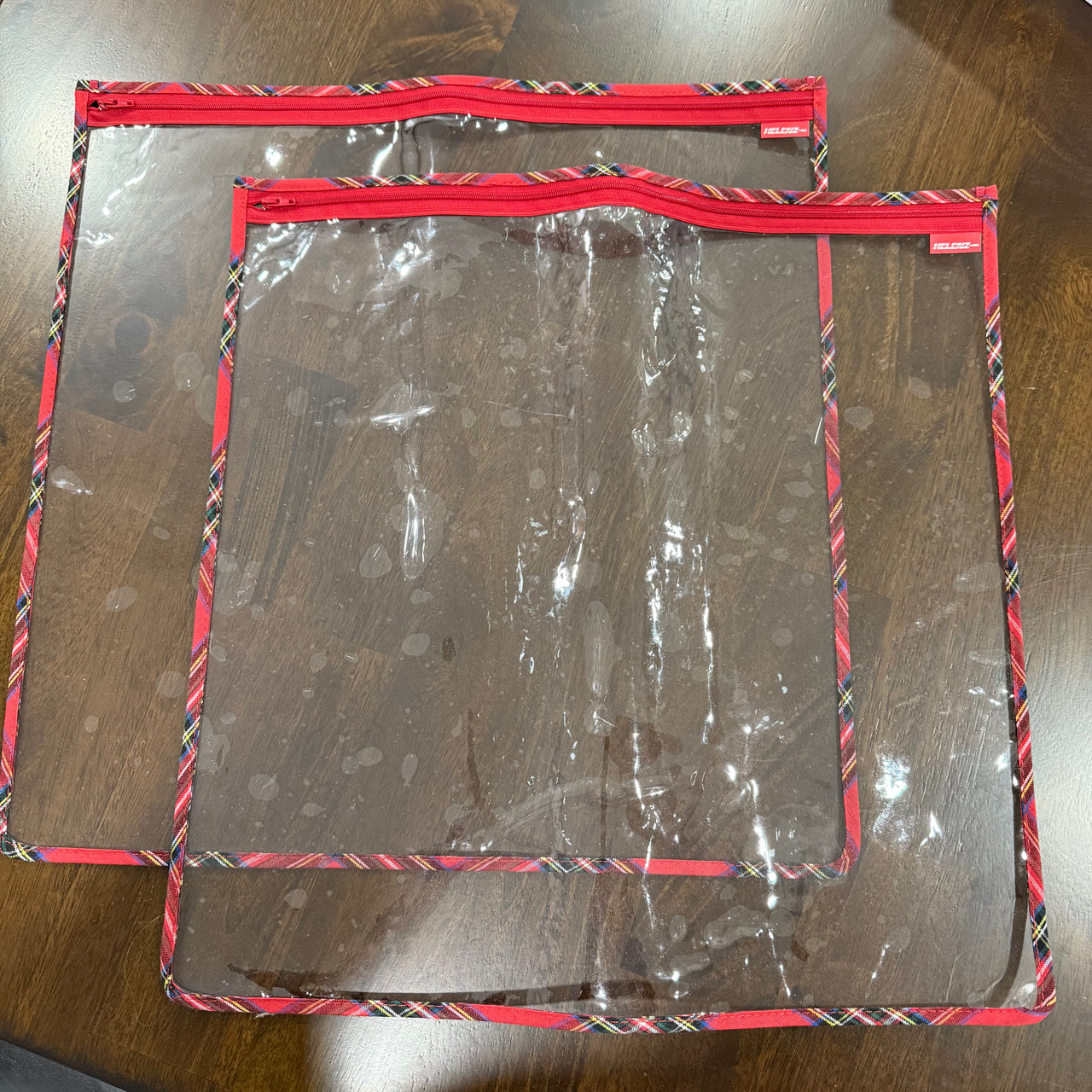 Red Tartan Project Bag