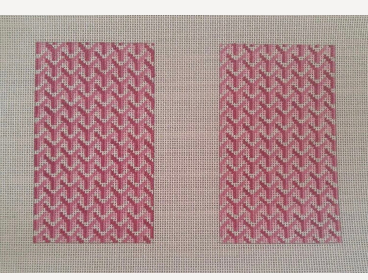 Y Pattern Clutch Front Pink AF18P