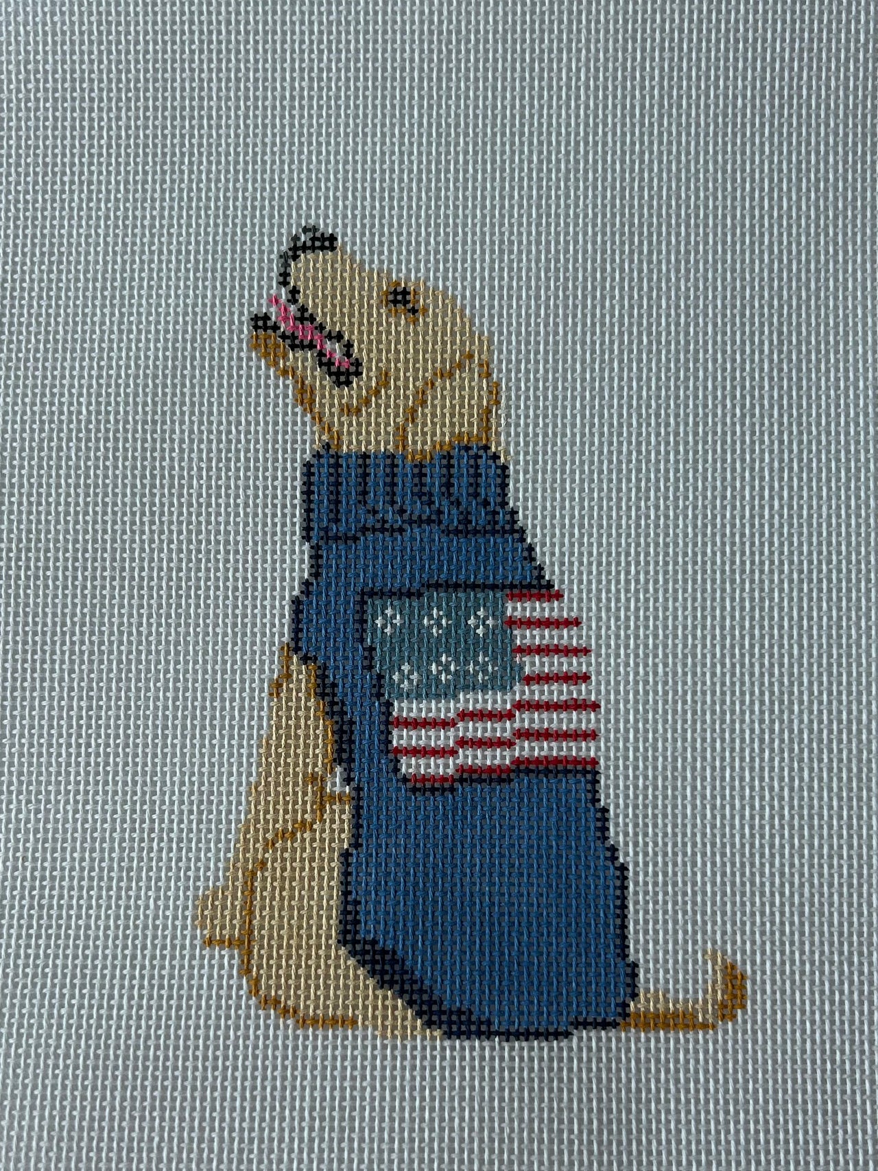 FD385 Yellow Lab w/Sweater