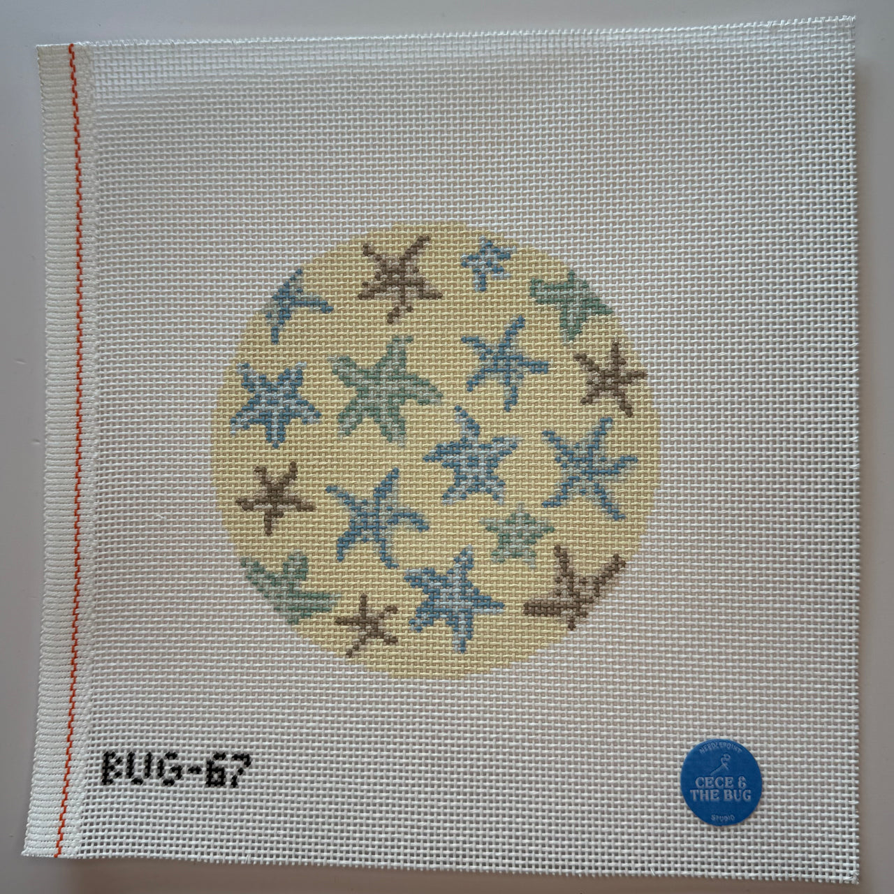 BUG-67 Starfish Coaster Neutrals 13m