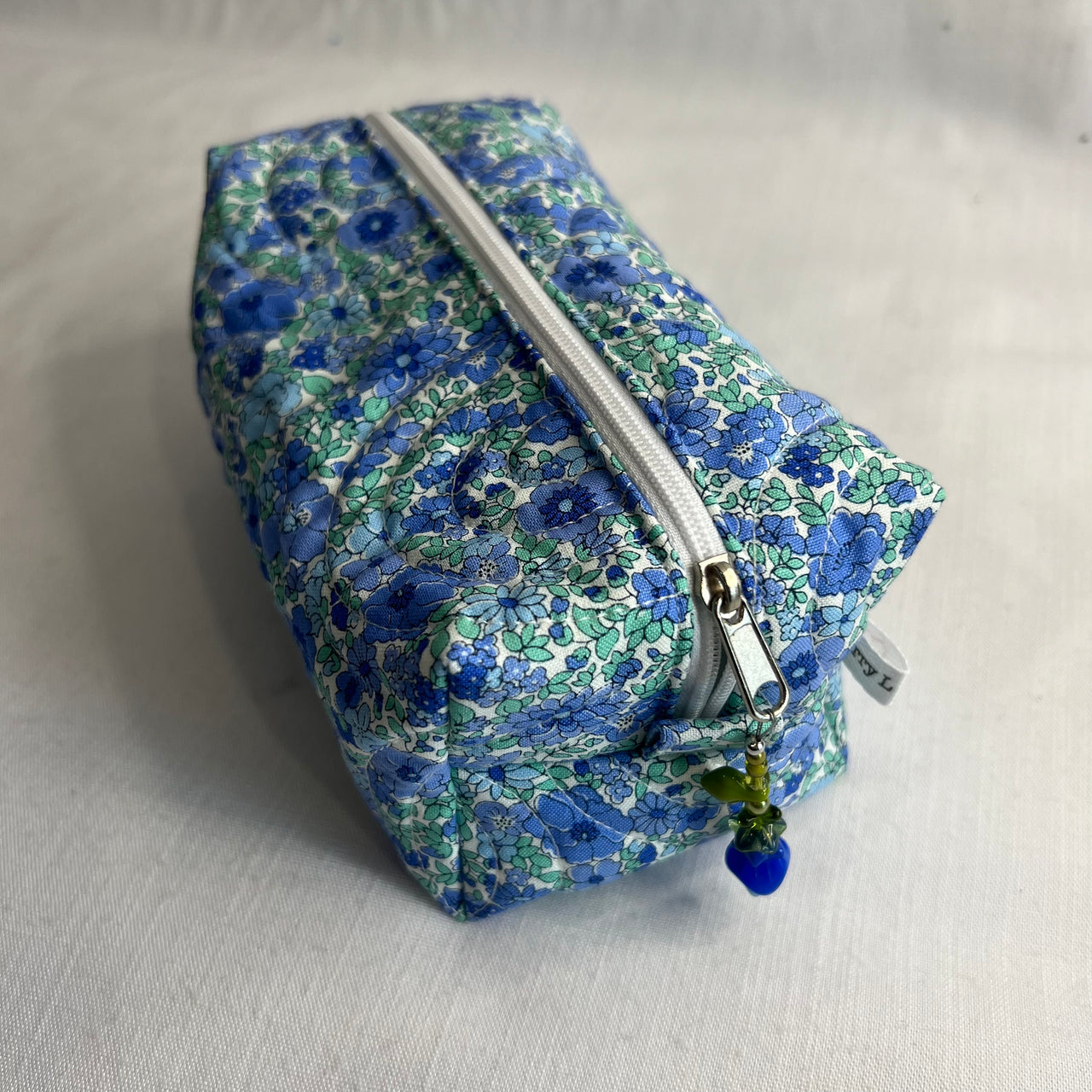 XLG Quilted Zipper Pouch