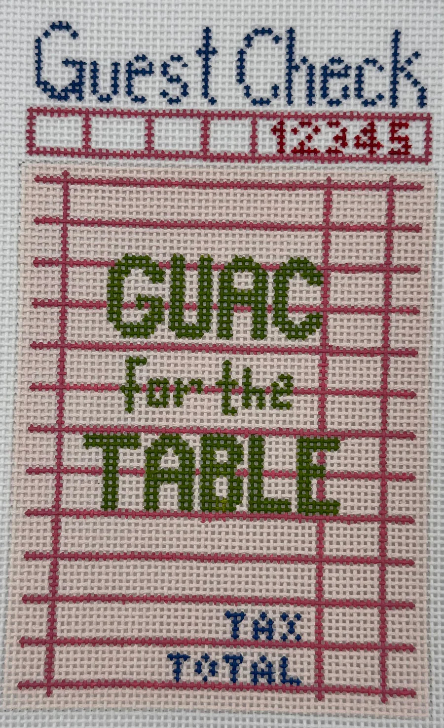 Guest Check - Guac for the Table