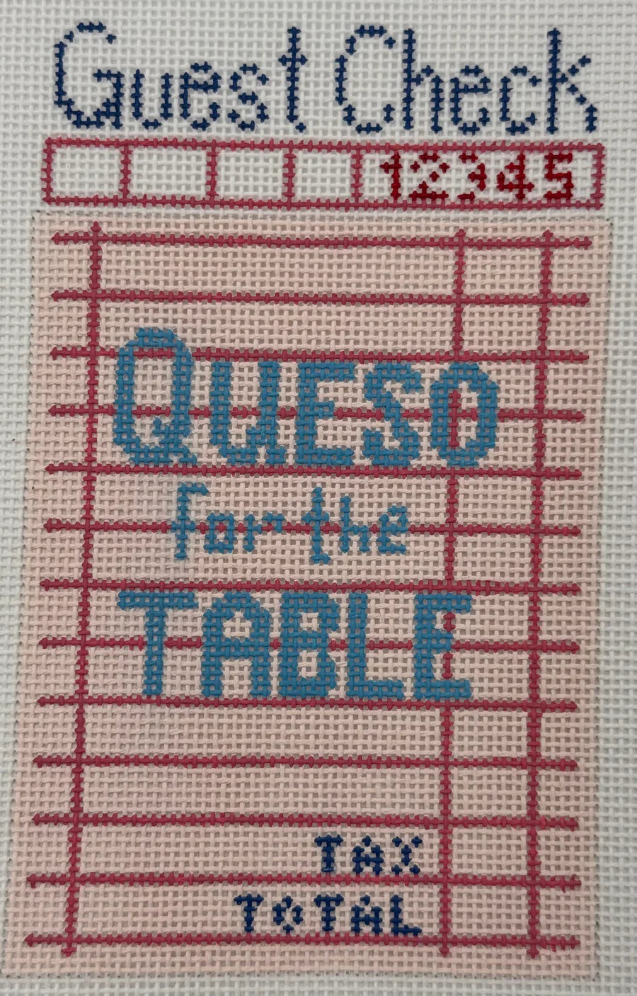 Guest Check - Queso for the Table