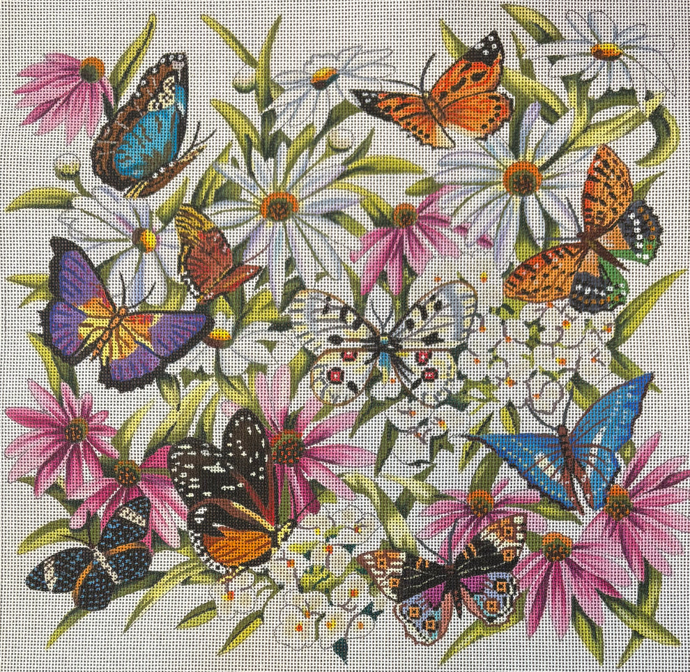 Butterflies and Daisies - FF186B