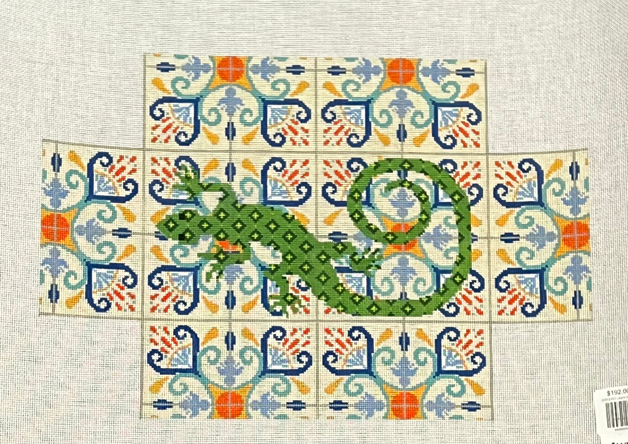 JHD-2313 Lizard on Tile Brick Cover