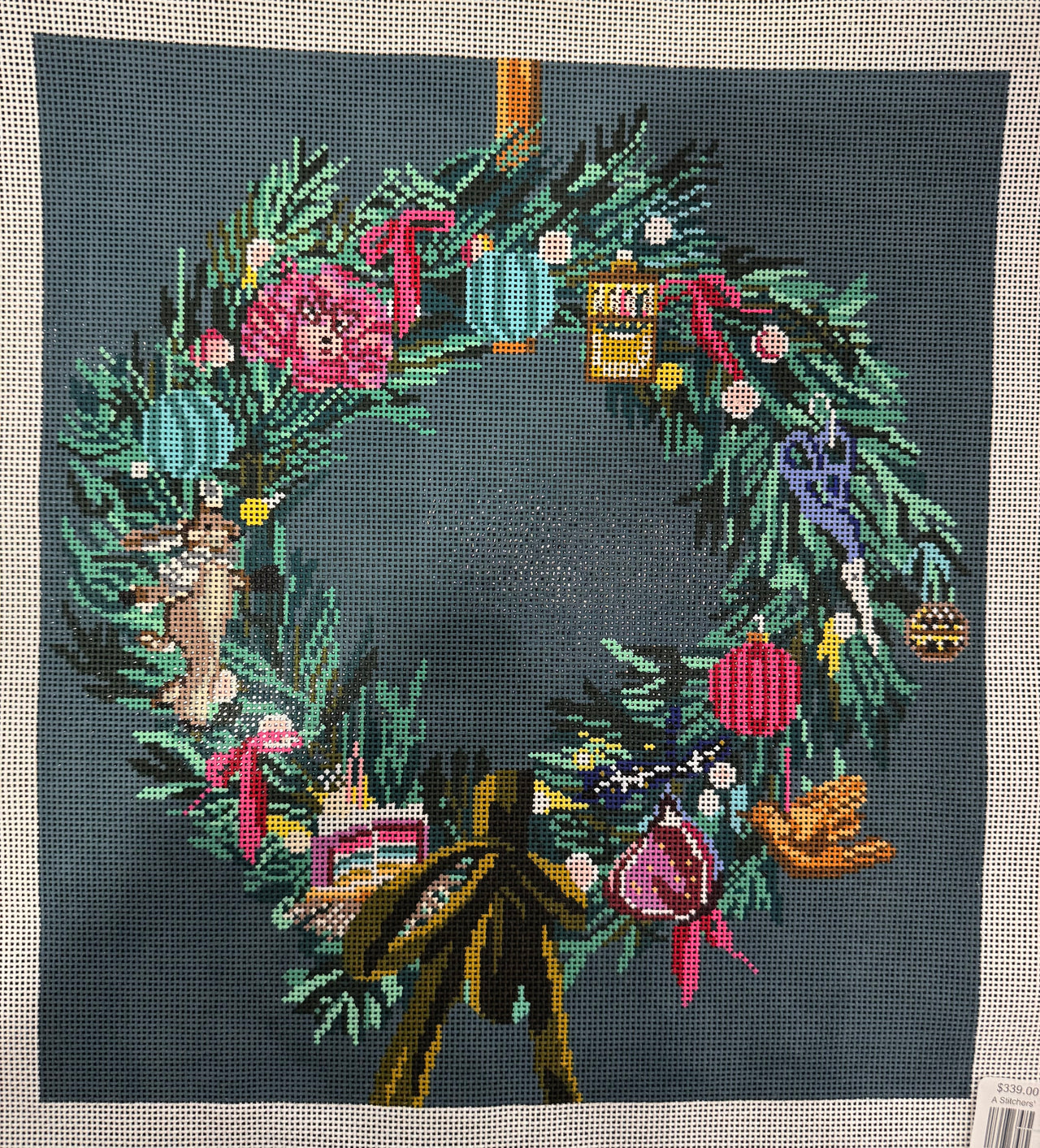 A Stitchers' Wreath