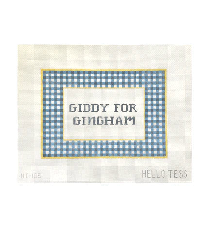 HT105-18 Giddy for Gingham on 18 - TS