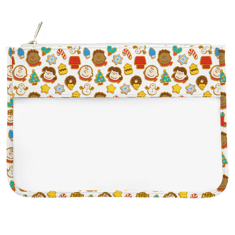 PEANUTS Gingerbread Cookies - Medium PVC Project Pouch