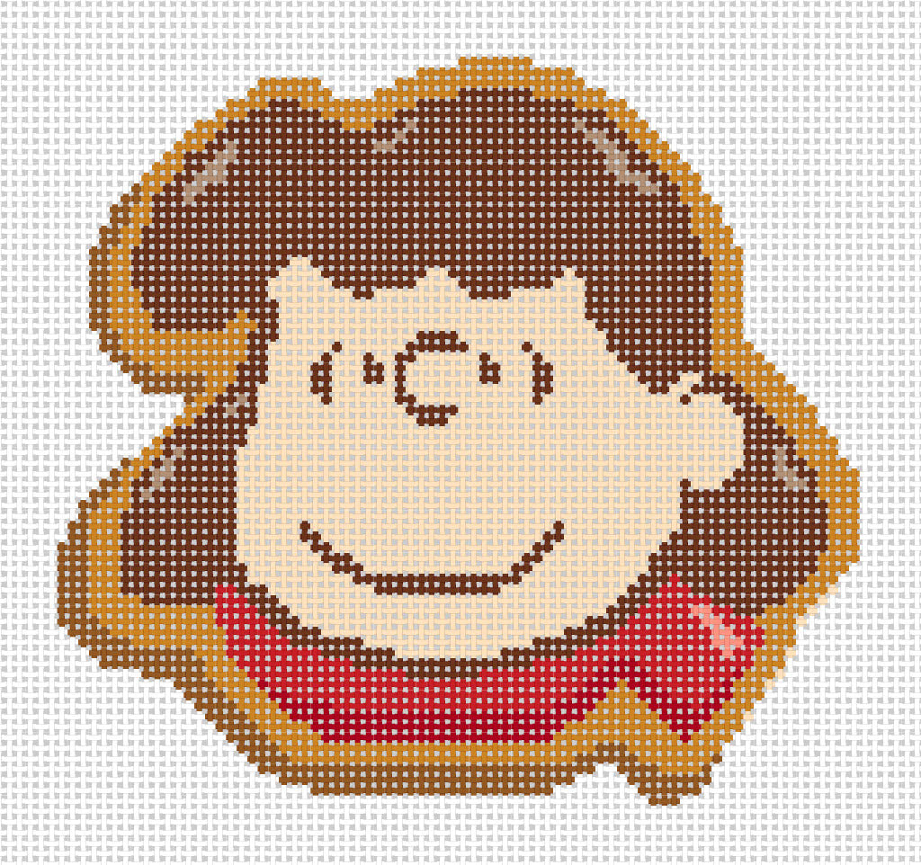 PNTS-GING09 PEANUTS - Gingerbread Lucy Canvas - SE