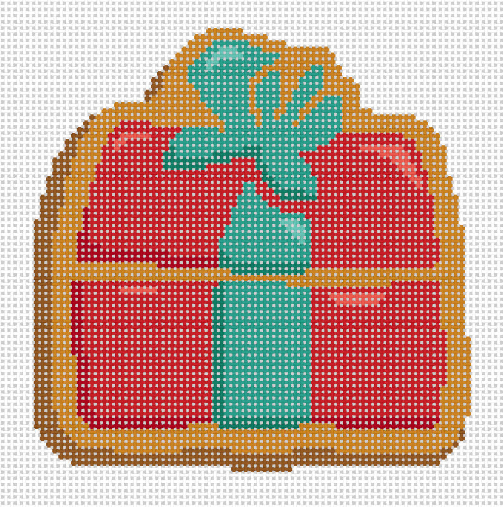 PNTS-GING04 PEANUTS - Gingerbread Cookie Package Canvas - SE