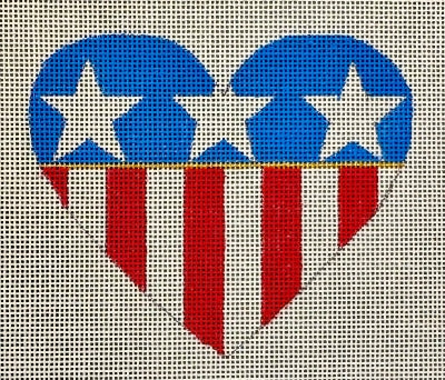 HO2764 Patriotic Heart
